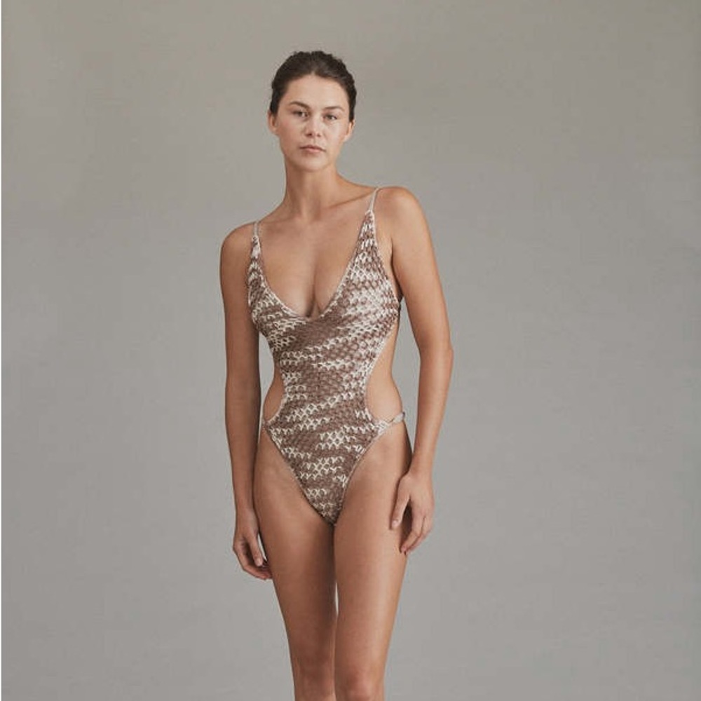 Acacia Swimwear Aria Full piece in Licorice